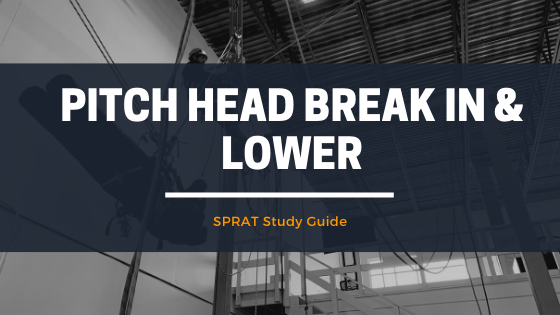 Pitch head break in and lower
